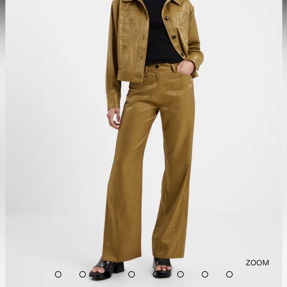 Cammie Shimmer Flare Trousers - Picture 2 of 10